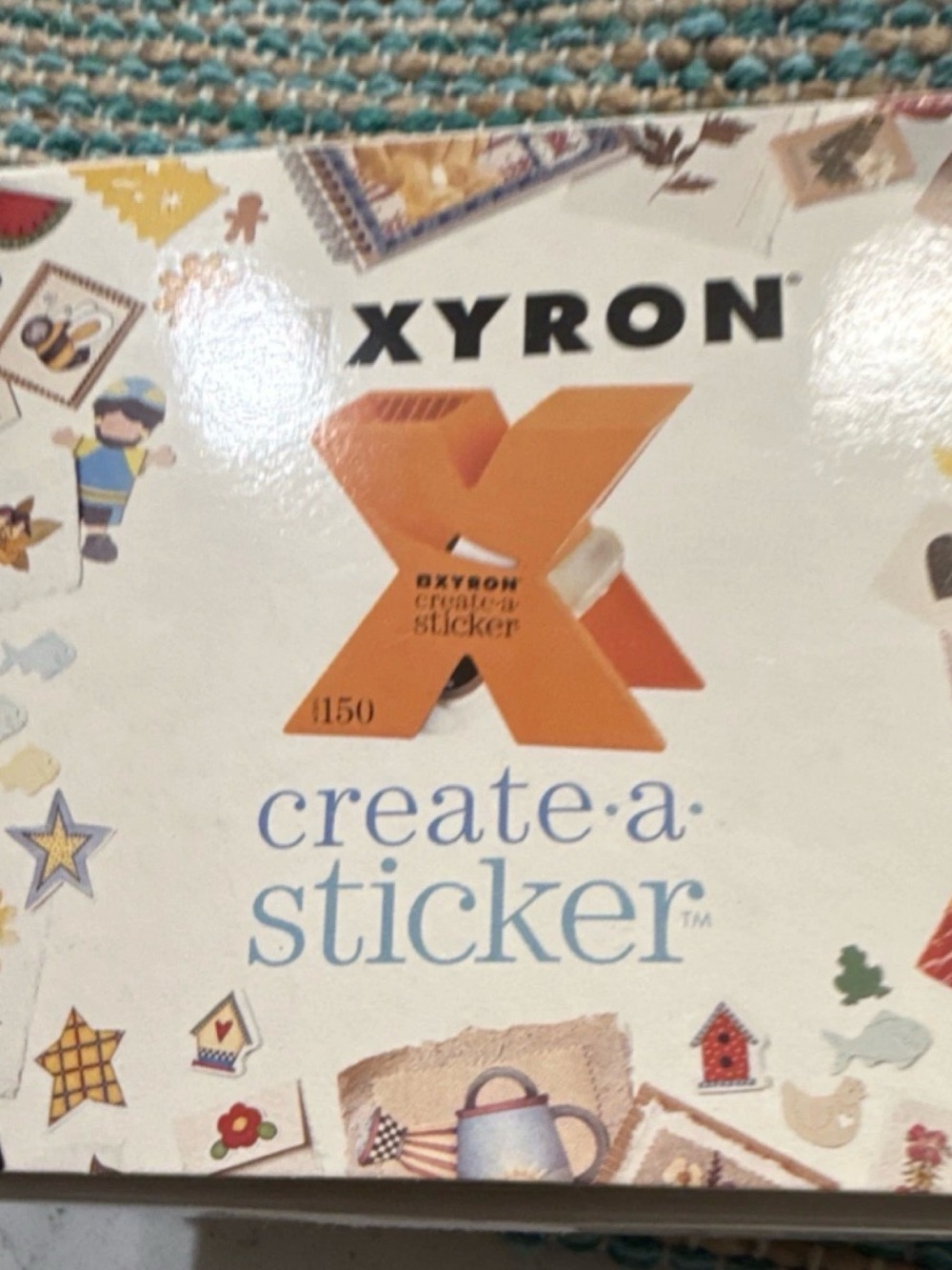 Xyron Create-A-Sticker Art Print — Orange X Design